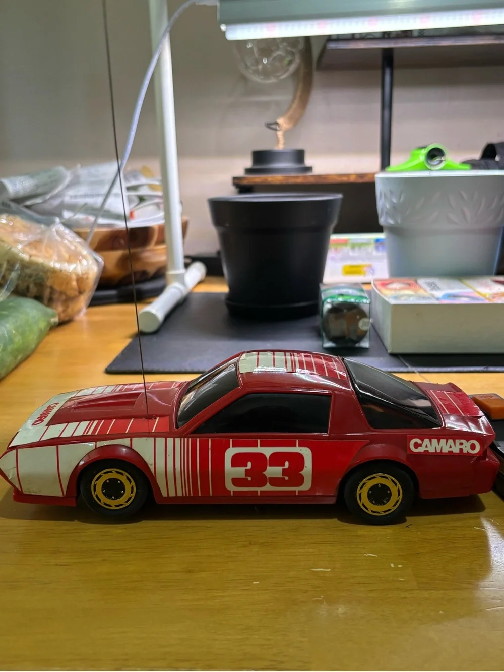 1981 CAMARO original Remote Control Car - Red and White